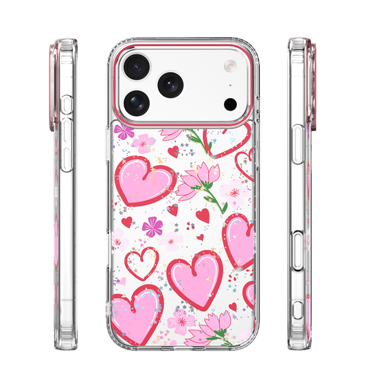 Hülle für Apple iPhone 16 Pro Max, OEM, Ultra Trendy Love 1, Mehrfarbig