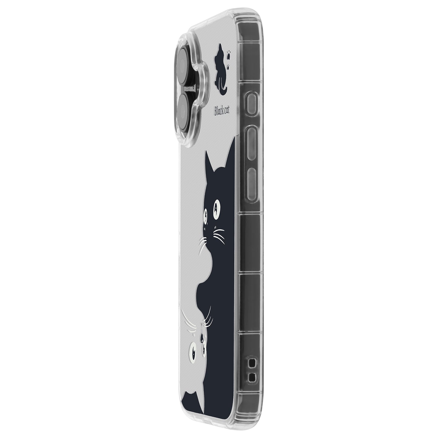 Hülle für Apple iPhone 17, OEM, Ultra Trendy Cat, Schwarz