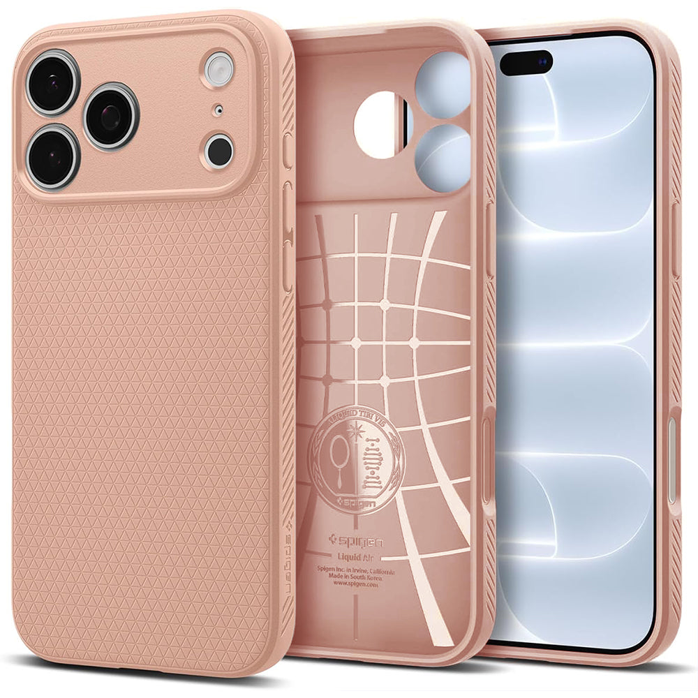 Hülle für Apple iPhone 18 Pro Max / 17 Pro Max, Spigen, Liquid Air, Rosa ACS12115