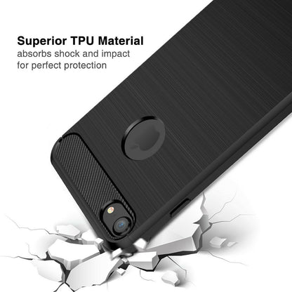 Hülle für Apple iPhone 8 / 7, Techsuit, Carbon, Schwarz
