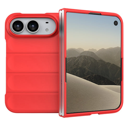 Hülle für Apple iPhone Duo, Techsuit, Magic Shield, Rot
