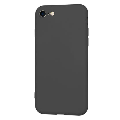Hülle für Apple iPhone SE (2022) / SE (2020) / 8 / 7, Techsuit, SoftFlex, Schwarz