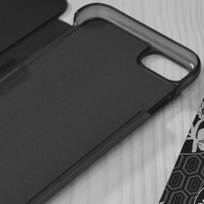 Hülle für Apple iPhone SE (2022) / SE (2020) / 8 / 7, Techsuit, eFold, Schwarz