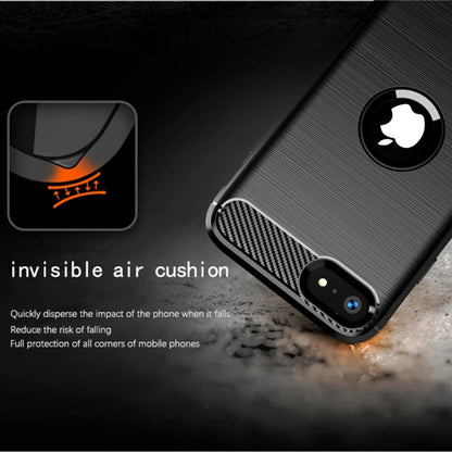 Hülle für Apple iPhone SE (2022) / SE (2020), Techsuit, Carbon, Schwarz