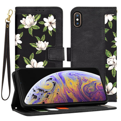 Case for Apple iPhone XS Max, Techsuit, FlipCraft, Black