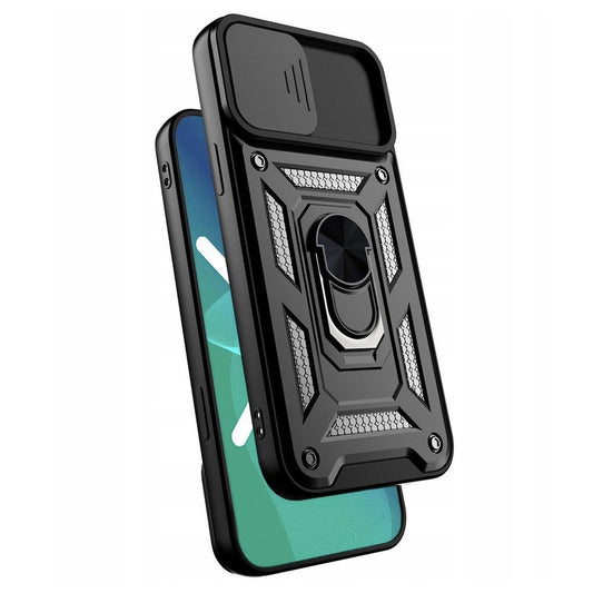 Hülle für Apple iPhone XS / X, Techsuit, CamShield, Schwarz