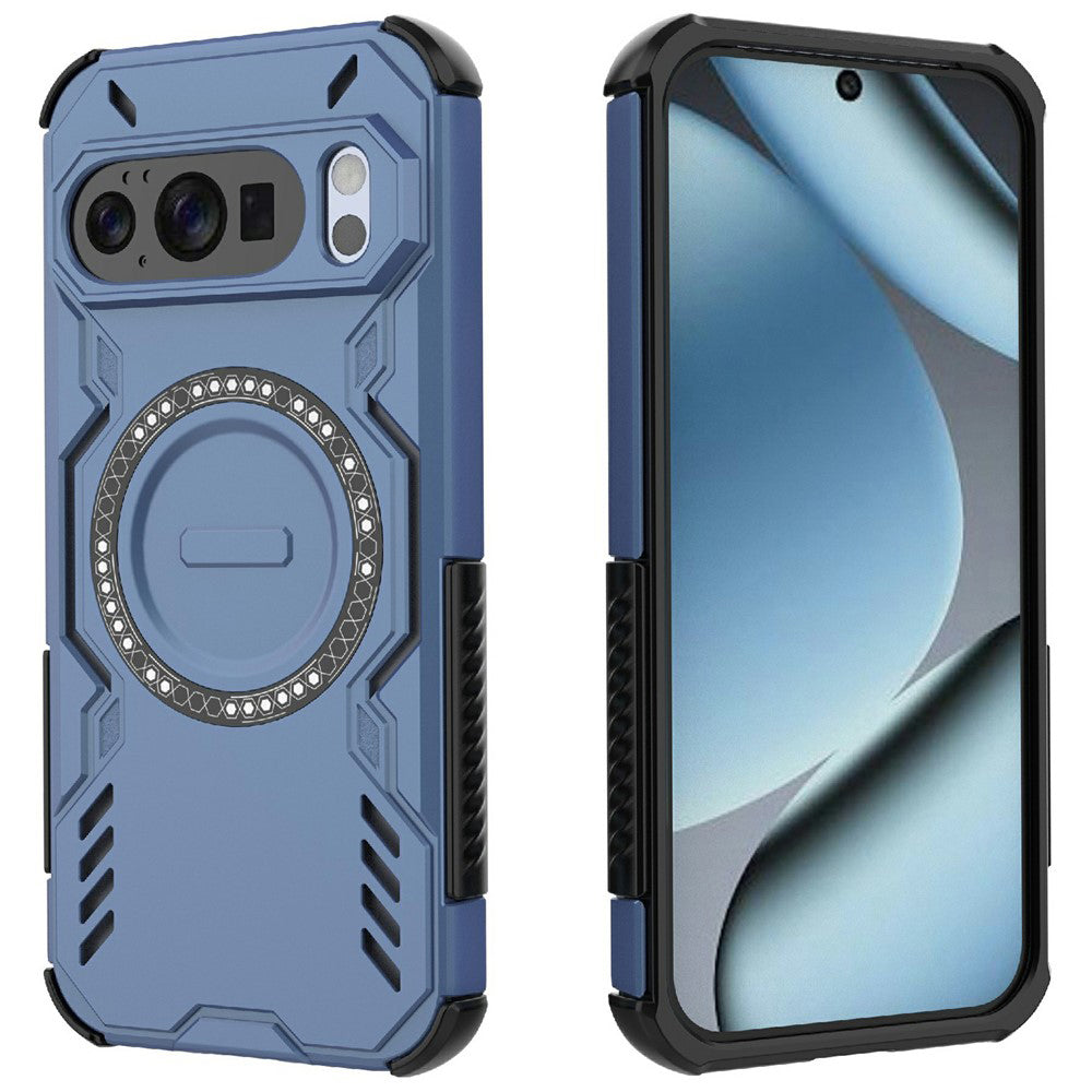 MagSafe-Hülle für Google Pixel 10 Pro / 10, Techsuit, ArmorMag, Blau
