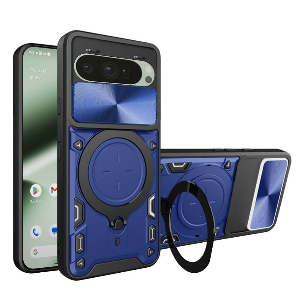Hülle für Google Pixel 10 Pro / 10, Techsuit, CamGuard Pro, Blau
