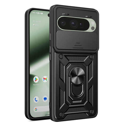 Hülle für Google Pixel 10 Pro / 10, Techsuit, CamShield, Schwarz