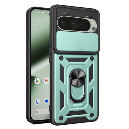 Hülle für Google Pixel 10 Pro / 10, Techsuit, CamShield, Grün