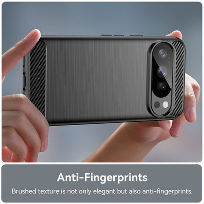 Hülle für Google Pixel 10 Pro / 10, Techsuit, Carbon, Schwarz