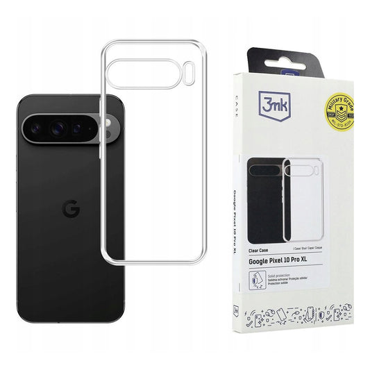 Hülle für Google Pixel 10 Pro XL, 3MK, Klar, Transparent
