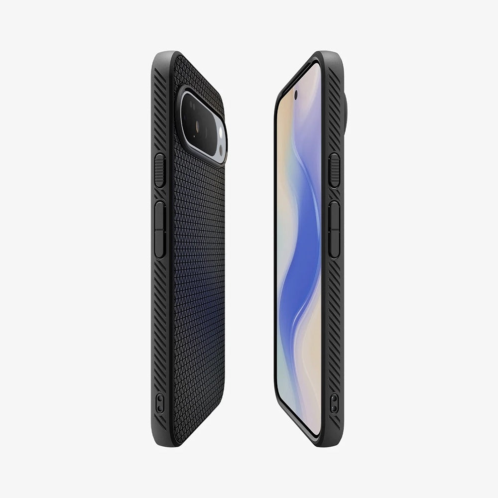 Hülle für Google Pixel 10 Pro XL, Spigen, Liquid Air, Mattschwarz ACS09737