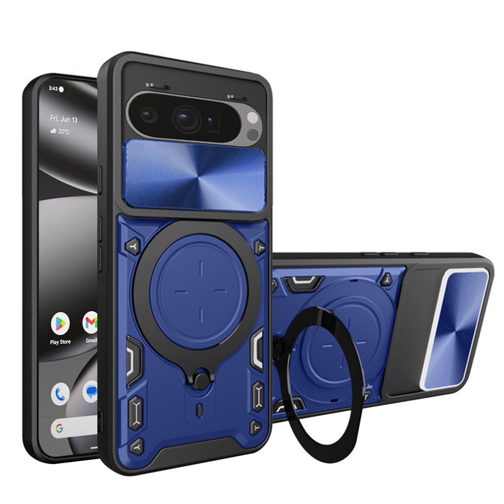 Hülle für Google Pixel 10 Pro XL, Techsuit, CamGuard Pro, Blau