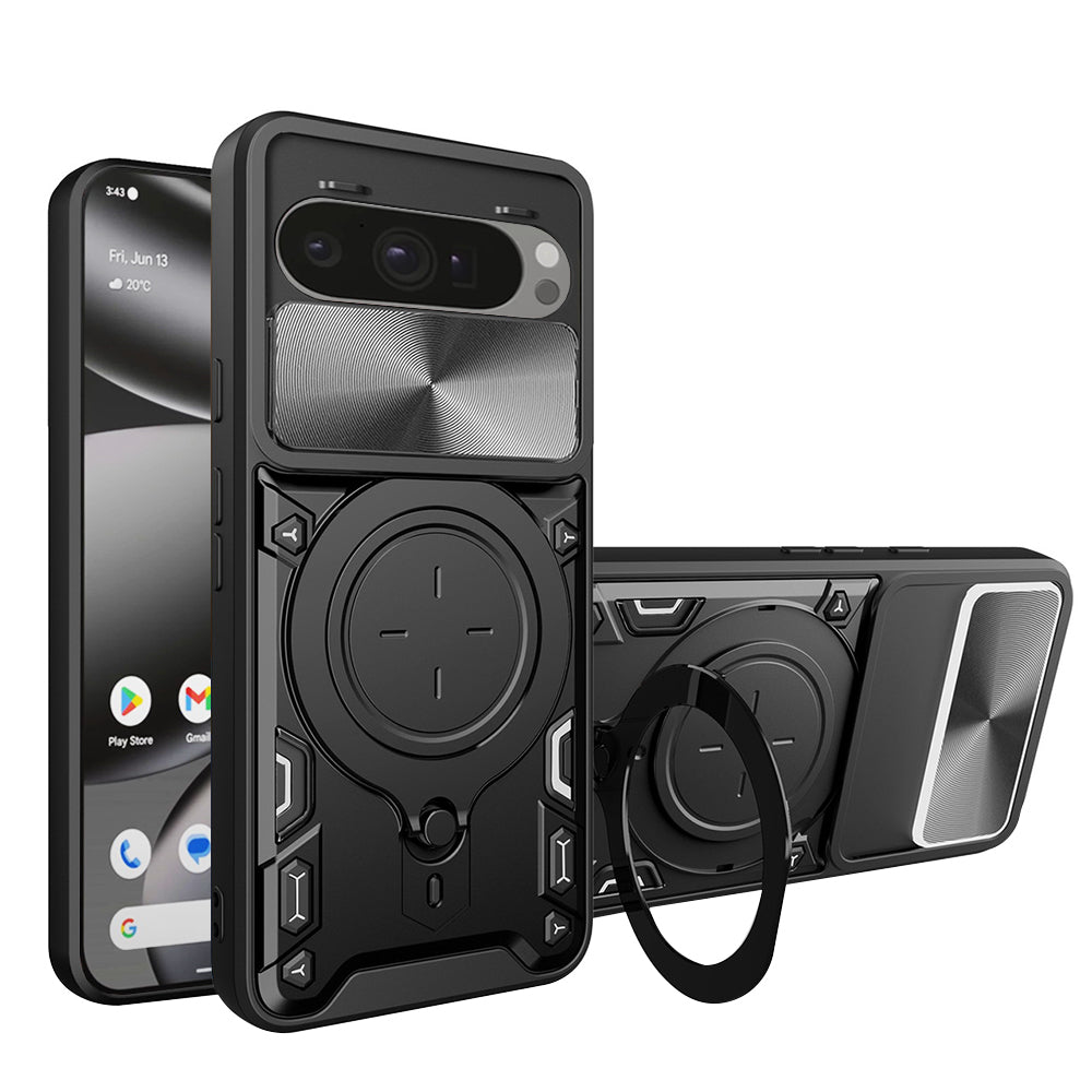 Hülle für Google Pixel 10 Pro XL, Techsuit, CamGuard Pro, Schwarz
