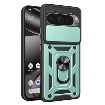 Hülle für Google Pixel 10 Pro XL, Techsuit, CamShield, Grün