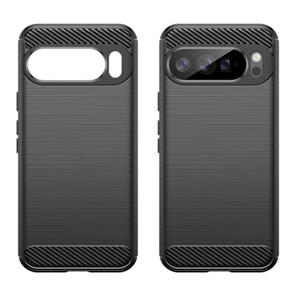 Hülle für Google Pixel 10 Pro XL, Techsuit, Carbon, Schwarz