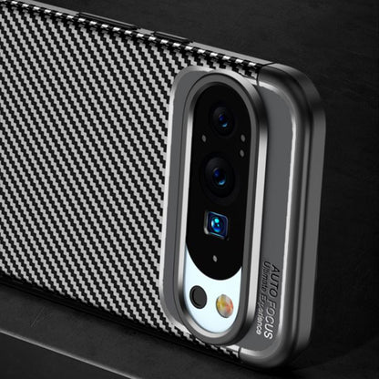 Hülle für Google Pixel 10 Pro XL, Techsuit, CarbonFiber, Schwarz