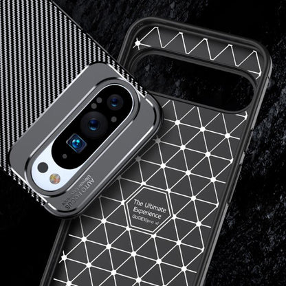Hülle für Google Pixel 10 Pro XL, Techsuit, CarbonFiber, Schwarz