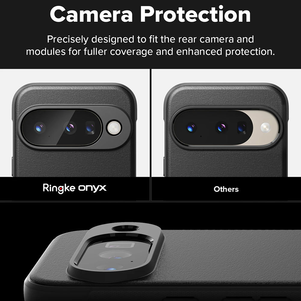 Hülle für Google Pixel 10, Ringke, Onyx, Schwarz