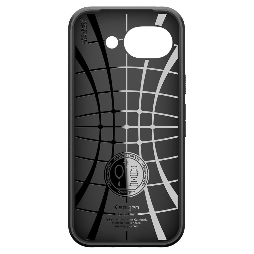 Hülle für Google Pixel 10a, Spigen, Liquid Air, Mattschwarz ACS11285