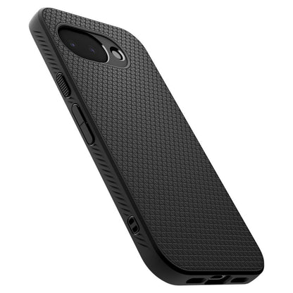 Hülle für Google Pixel 10a, Spigen, Liquid Air, Mattschwarz ACS11285