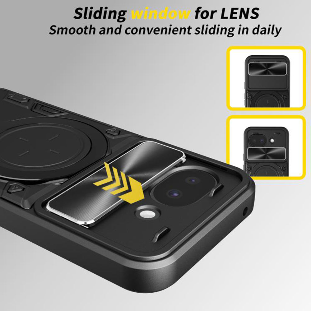 Hülle für Google Pixel 10a, Techsuit, CamGuard Pro, Schwarz