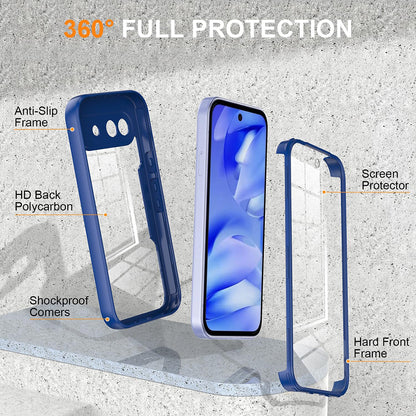 Hülle für Google Pixel 10a, Techsuit, ColorVerse 360, Blau