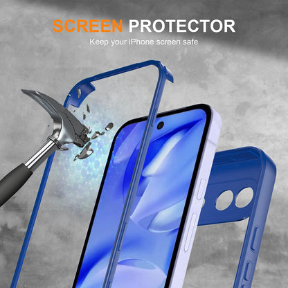 Hülle für Google Pixel 10a, Techsuit, ColorVerse 360, Blau