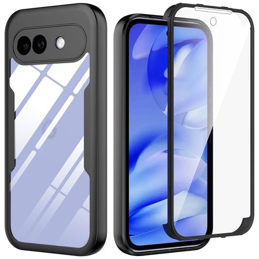 Hülle für Google Pixel 10a, Techsuit, ColorVerse 360, Schwarz