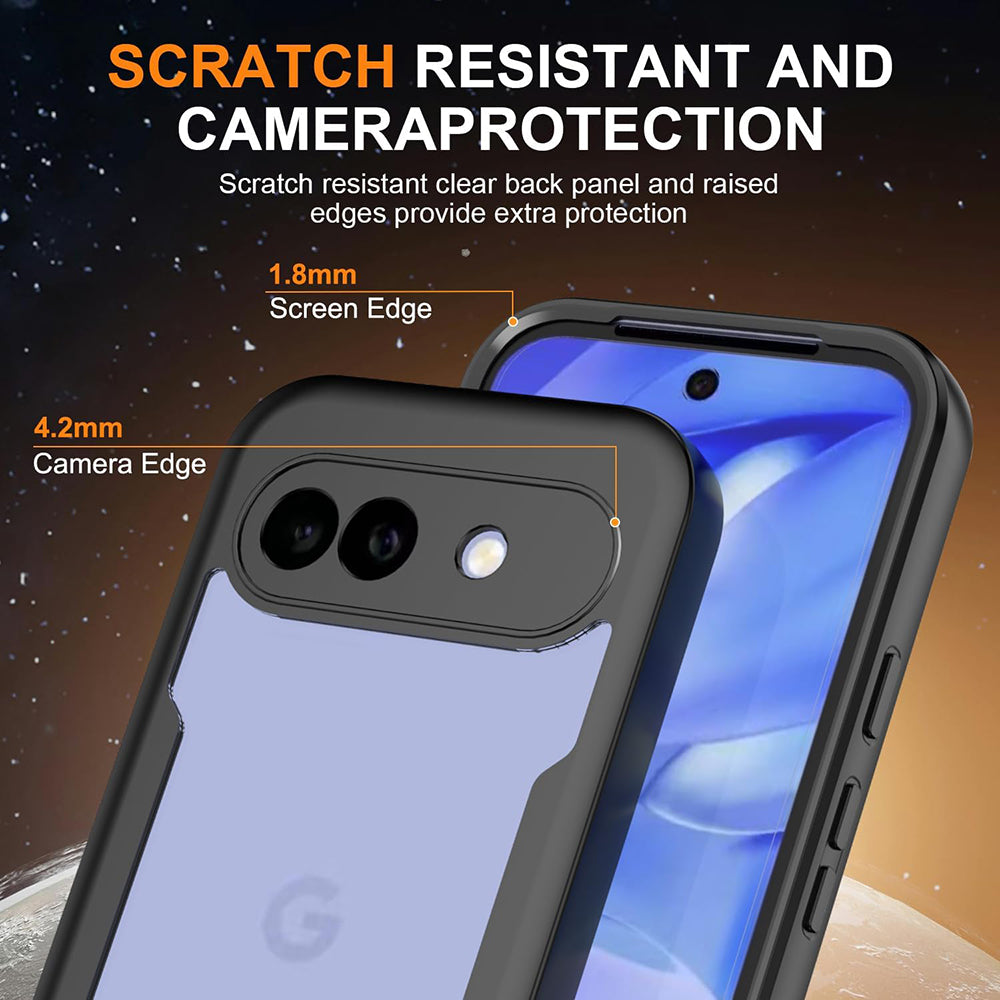 Hülle für Google Pixel 10a, Techsuit, ColorVerse 360, Schwarz
