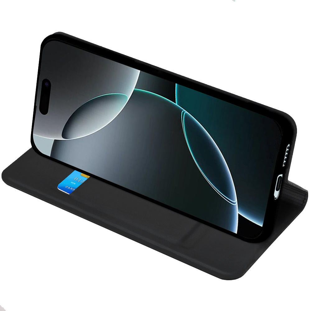 Hülle für Google Pixel 11 Pro / 11, Techsuit, Magskin Book, Schwarz
