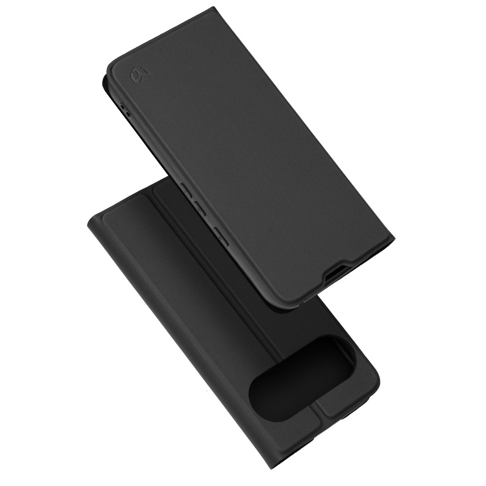Hülle für Google Pixel 11 Pro / 11, Techsuit, Magskin Book, Schwarz