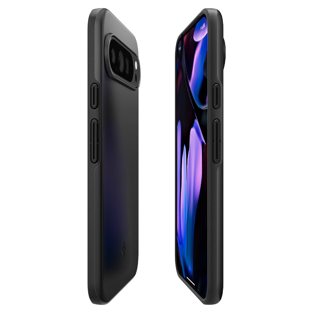 Hülle für Google Pixel 9 Pro XL, Spigen, Thin Fit, Schwarz ACS07731