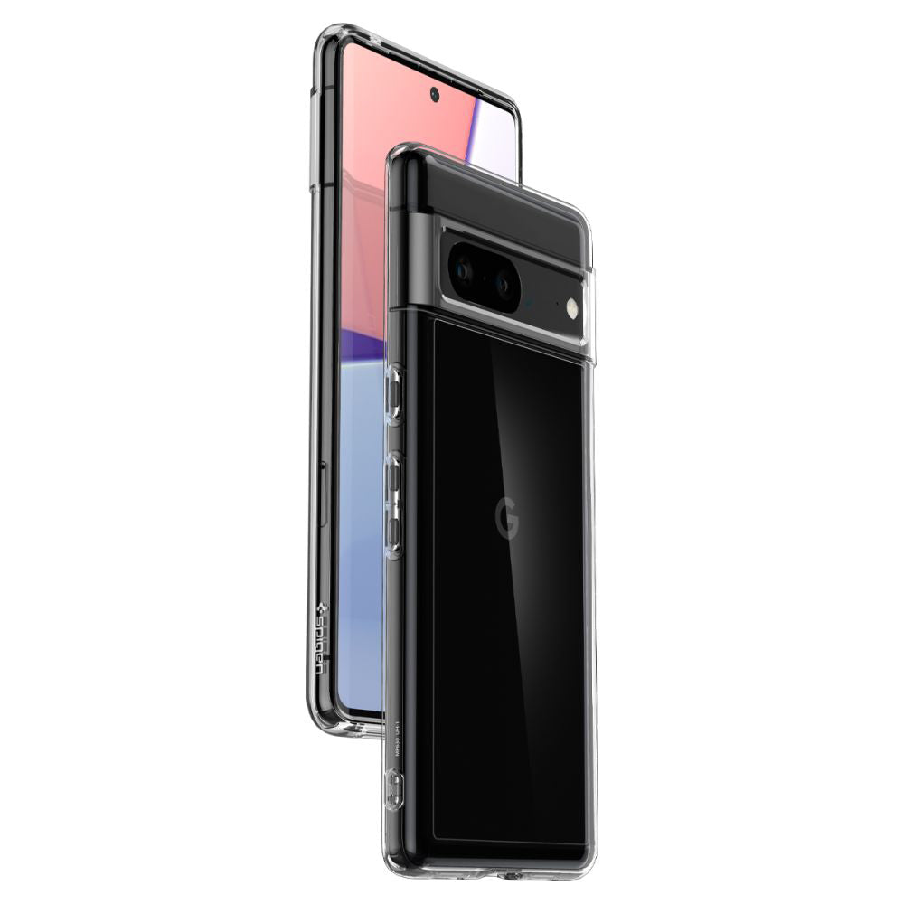 Hülle für Google Pixel 7, Spigen, Ultra Hybrid, Transparent ACS04699