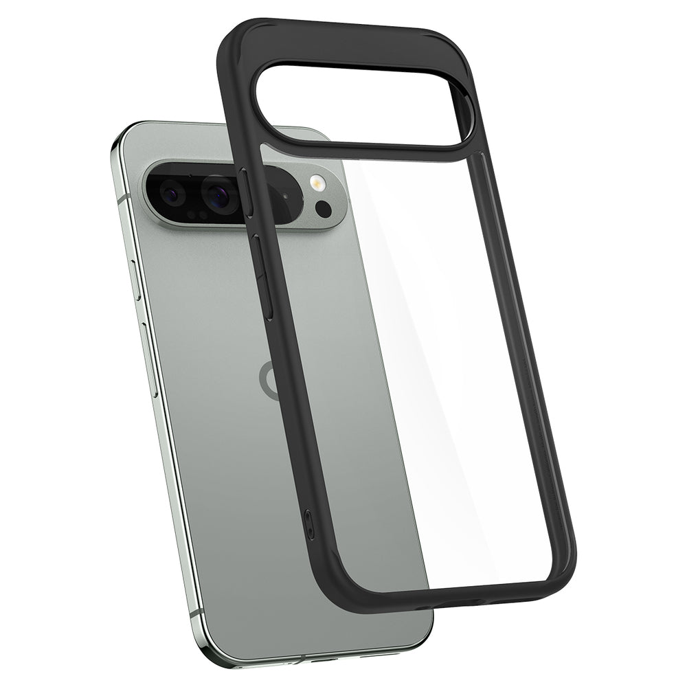 Hülle für Google Pixel 9 Pro XL, Spigen, Ultra Hybrid, Schwarz ACS07724