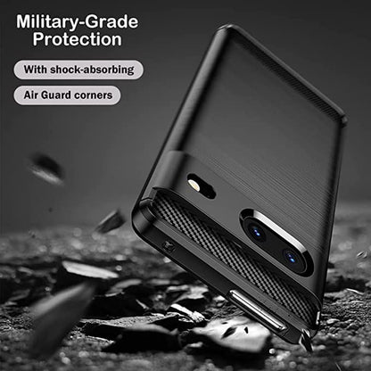 Case for Google Pixel 7, Techsuit, Carbon, Black