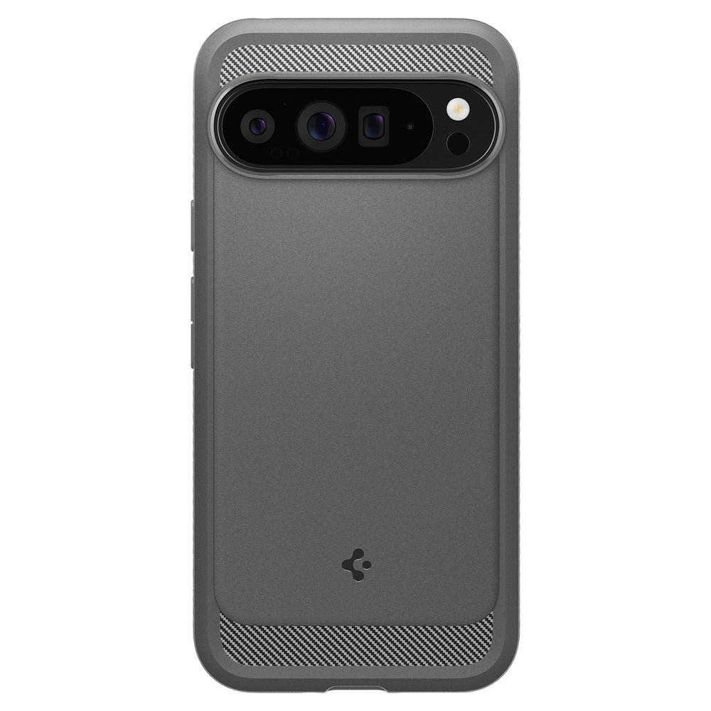 Hülle für Google Pixel 9 Pro XL, Spigen, Rugged Armor, Grau ACS07784