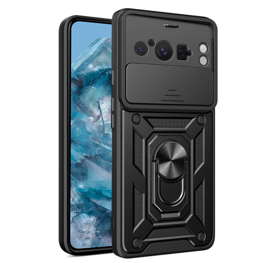 Hülle für Google Pixel 8 Pro, Techsuit, CamShield, Schwarz