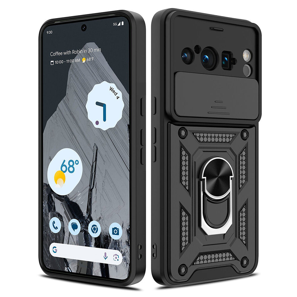 Hülle für Google Pixel 8 Pro, Techsuit, CamShield, Schwarz