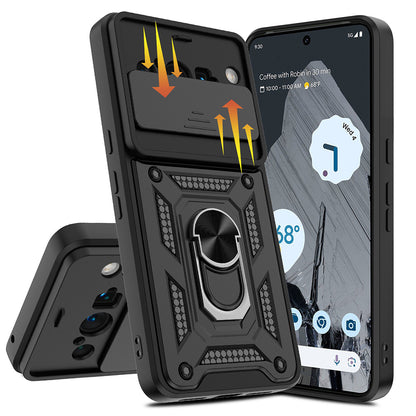 Hülle für Google Pixel 8 Pro, Techsuit, CamShield, Schwarz