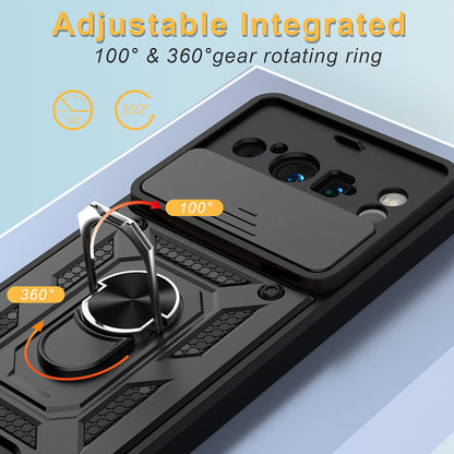 Hülle für Google Pixel 8 Pro, Techsuit, CamShield, Schwarz