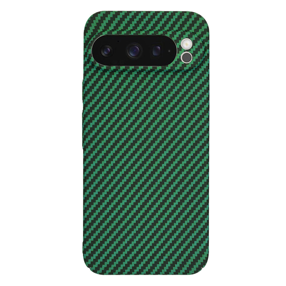 Case for Google Pixel 9 Pro, Techsuit, Carbonite FiberShell, Green