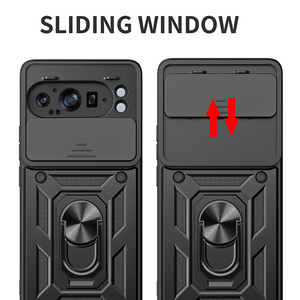 Hülle für Google Pixel 9 Pro XL, Techsuit, CamShield, Grün