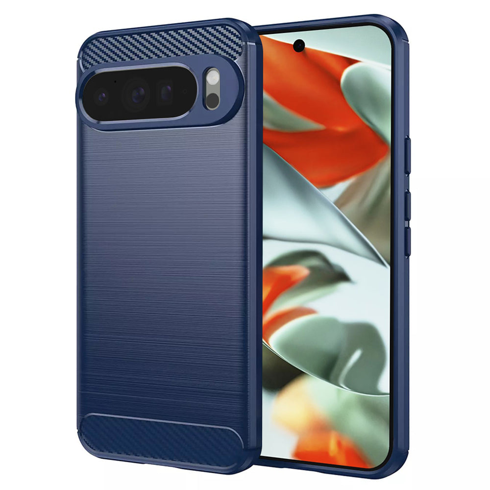 Case for Google Pixel 9 Pro XL, Techsuit, Carbon, Blue