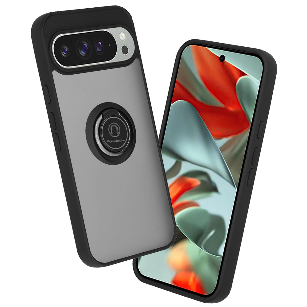 Case for Google Pixel 9 Pro XL, Techsuit, Glinth, Black