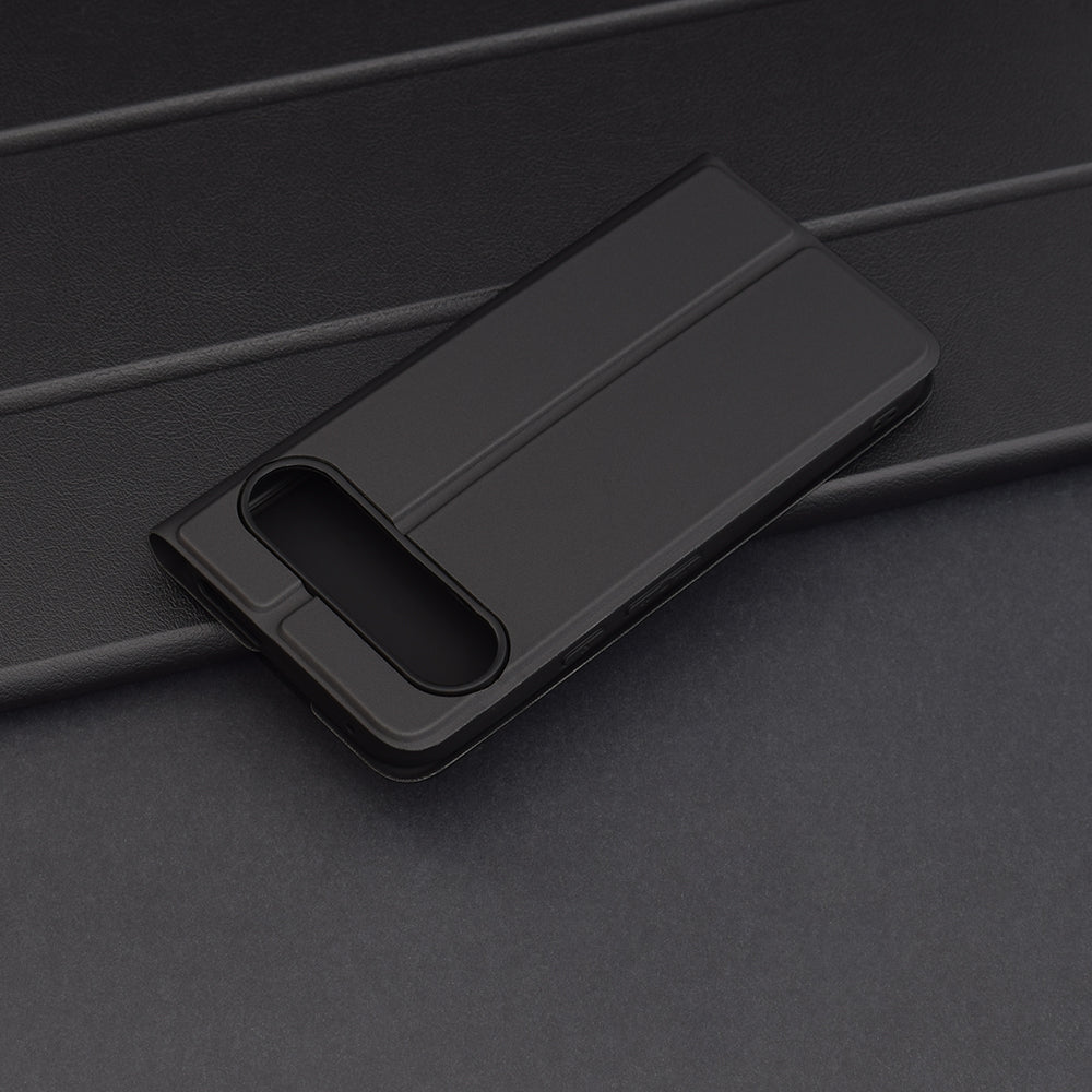 Hülle für Google Pixel 9 Pro XL, Techsuit, Magskin Book, Schwarz