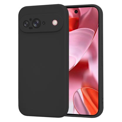 Hülle für Google Pixel 9, Techsuit, SoftFlex, Schwarz