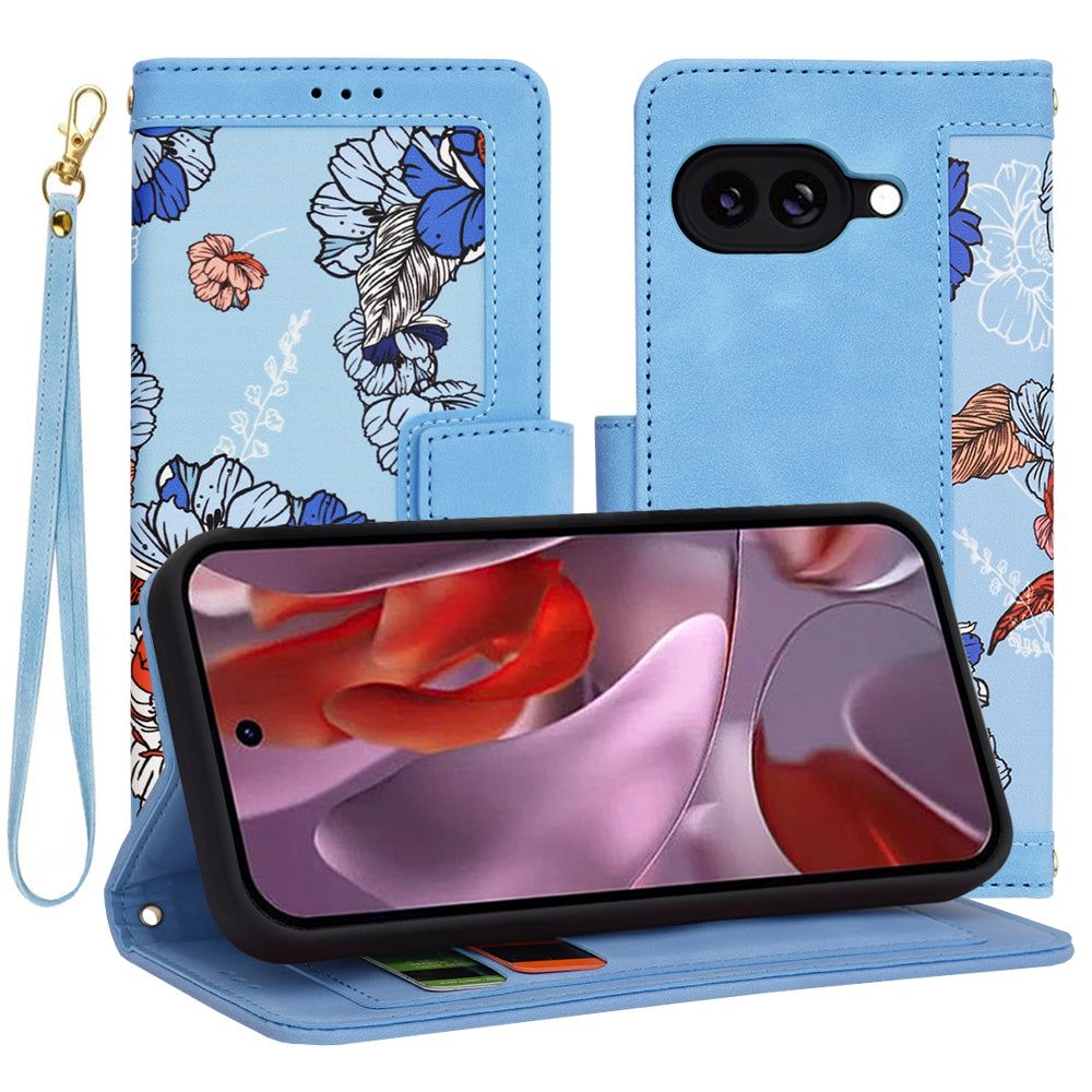 Case for Google Pixel 9a, Techsuit, FlipCraft, Blue