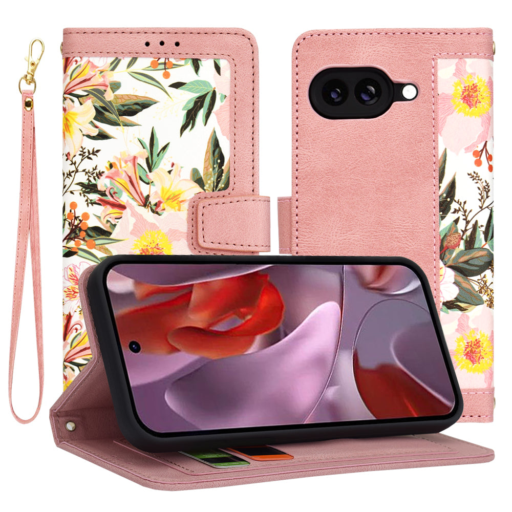 Hülle für Google Pixel 9a, Techsuit, FlipCraft, Rosa